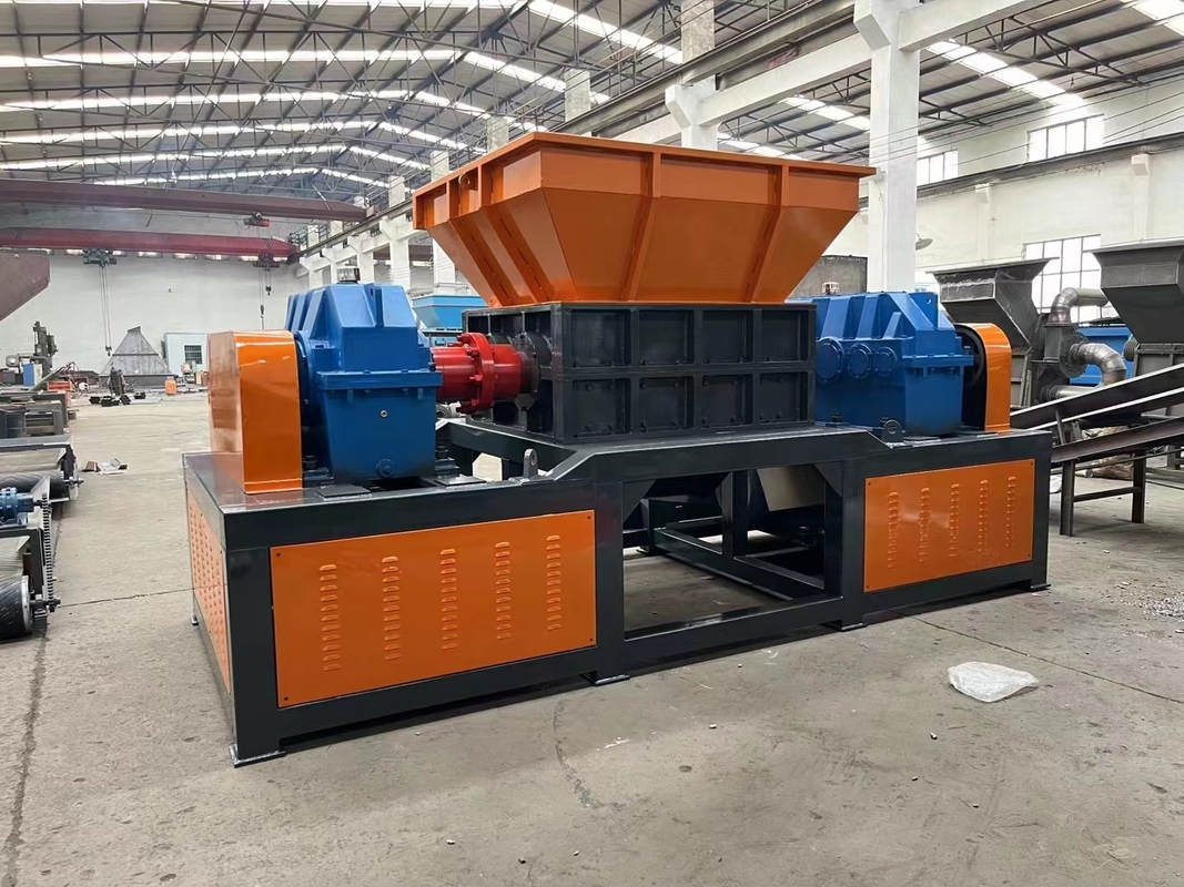 Double Shaft Shredder Plastic Waste Shredder Scrap Metal Shredder Tire Shredder Waste Wood Shredder