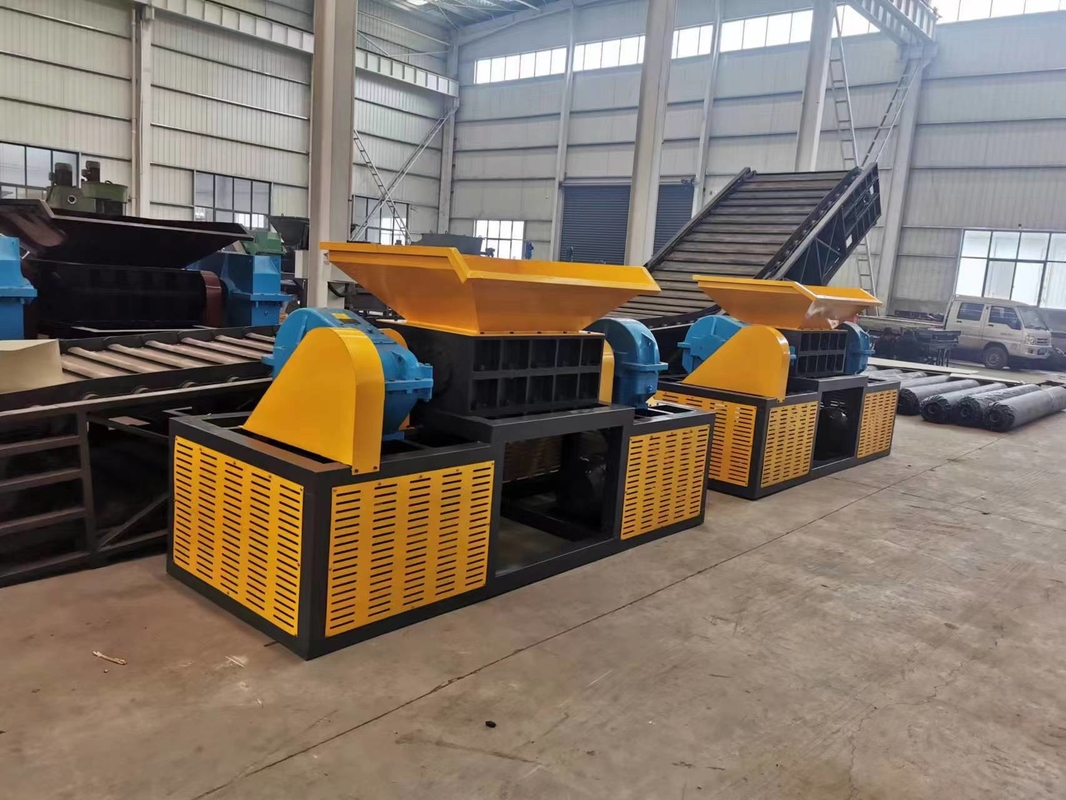 Double Shaft Shredder Steel Scrap Shredder Machine Steel Scrap Shredder Machine