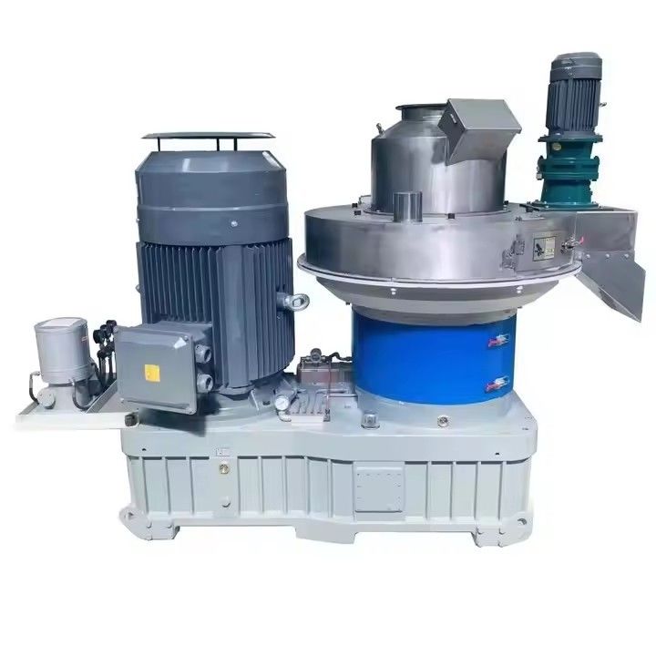 Ring-Die Biomass Pelletizer 600-800kg/H Wood Sawdust Rice Husk Pellet Making Machine Mill